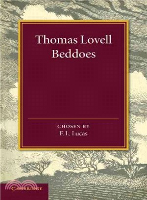 Thomas Lovell Beddoes ― An Anthology