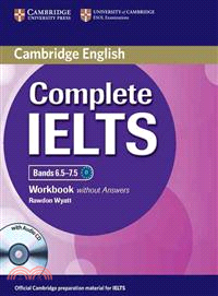 Complete IELTS Bands 6.5-7.5 Workbook Without Answers + Audio CD