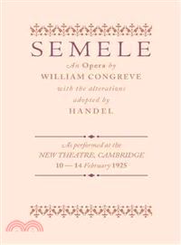 Semele ― An Opera