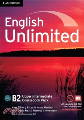 English Unlimited Upper Intermediate Coursebook with e-Portfolio and Online Workbook Pack