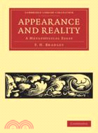 Appearance and Reality：A Metaphysical Essay