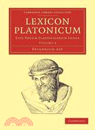 Lexicon Platonicum：Sive vocum Platonicarum index：VOLUME3