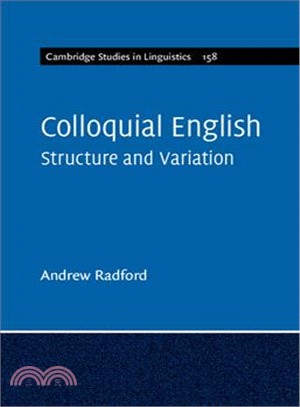 Colloquial English ― Structure and Variation