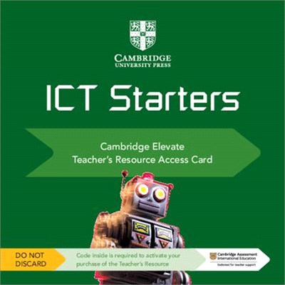 Cambridge Ict Starters Cambridge Elevate Teacher's Resource Access Card