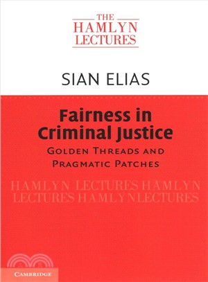 Fairness in Criminal Justice ― Golden Threads and Pragmatic Patches