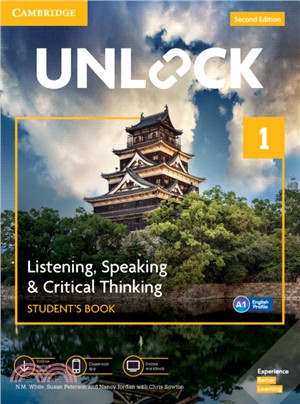 Unlock Level 1 Listening, Speaking & Critical Student's Book, Mob App and Online Workbook w/ Downloadable Audio and Video