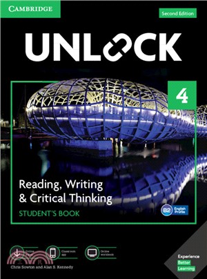 Unlock Level 4 Reading, Writing, & Critical Thinking Student's Book, Mob App and Online Workbook w/ Downloadable Video