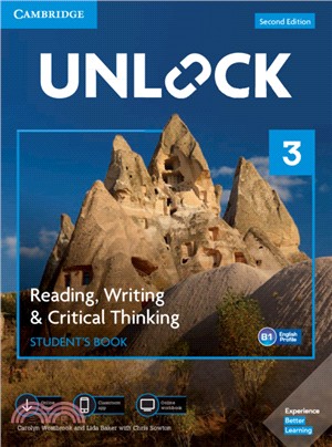 Unlock Level 3 Reading, Writing, & Critical Thinking Student's Book, Mob App and Online Workbook w/ Downloadable Video