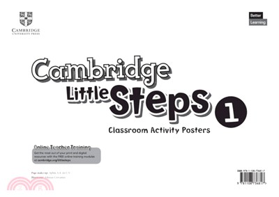 Cambridge Little Steps Level 1 Classroom Activity Posters American English