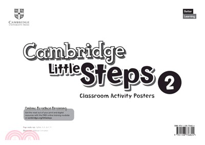 Cambridge Little Steps Level 2 Classroom Activity Posters American English