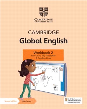 Cambridge Global English Workbook 2 with Digital Access (1 Year)：for Cambridge Primary and Lower Secondary English as a Second Language