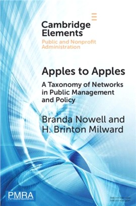 Apples to Apples：A Taxonomy of Networks in Public Management and Policy