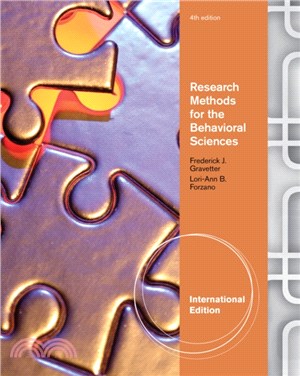 Research Methods for the Behavioral Sciences, International Edition