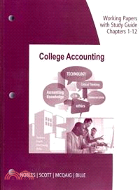 Working Papers With Study Guide, Chapters 1-12 to Accompany College Accounting