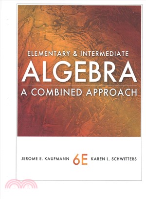 Elementary and Intermediate Algebra + Enhanced Webassign With Ebook Loe Printed Access Card for One-term Math and Science ― A Combined Approach