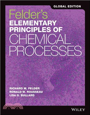 Elementary Principles Of Chemical Processes, 4Th Edition Global Edition