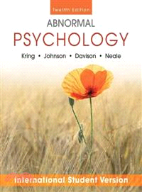 ABNORMAL PSYCHOLOGY TWELFTH EDITION INTERNATIONAL STUDENT VERSION