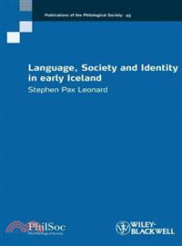 Language, Society And Identity In Early Iceland