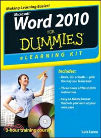 WORD 2010 ELEARNING KIT FOR DUMMIES