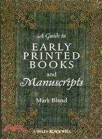 A Guide To Early Printed Books And Manuscripts