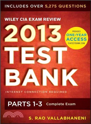 Wiley CIA Exam Review 2013 Online Test Bank 1-year Access ─ Complete Set