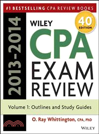 Wiley Cpa Examination Review 2013-2014 40th Edition: Volume 1: Outlines And Study Guides