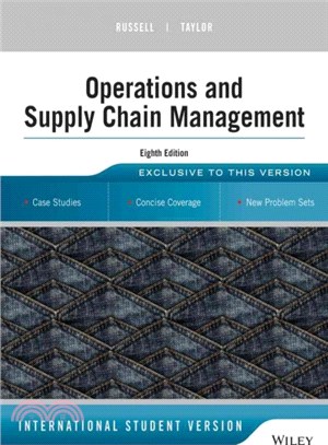 Operations and Supply Chain Management 8/e (ISV)