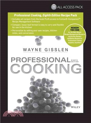 All Access Pack Recipes to Accompany Professional Cooking