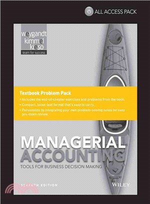 Managerial Accounting ― Tools for Business Decision Making All Access Pack Print Component