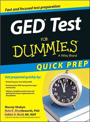 GED Test for Dummies ─ Quick Prep Edition