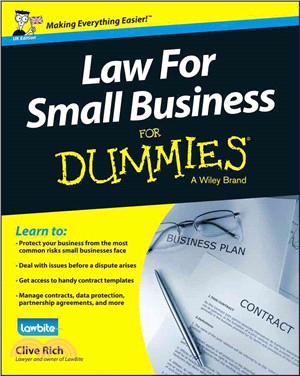 Law For Small Business For Dummies Uk Edition