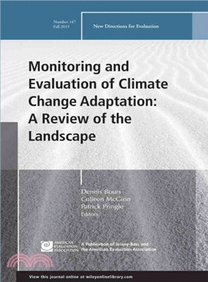 Monitoring and Evaluation of Climate Change Adaptation ─ A Review of the Landscape