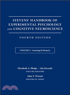 Stevens' Handbook Of Experimental Psychology And Cognitive Neuroscience, Fourth Edition, Volume One: Learning And Memory