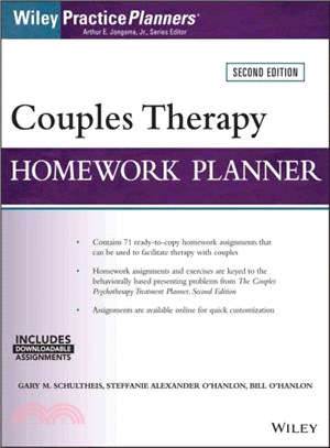 Couples Therapy Homework Planner, Second Edition With Download