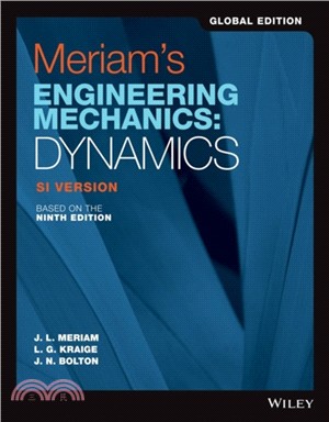 Engineering Mechanics - Dynamics, Ninth Edition Si Version Global Edition
