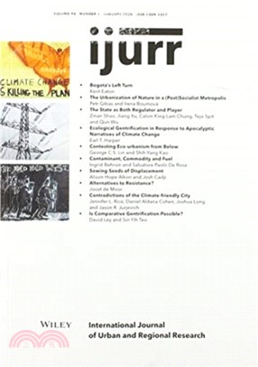 International Journal of Urban and Regional Research, Volume 44, Issue 1