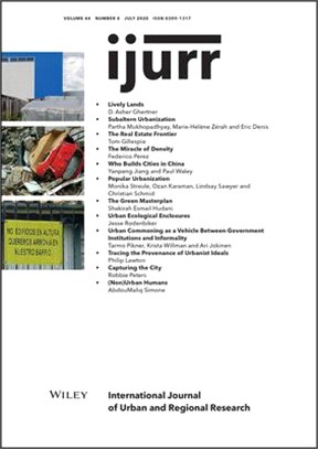 International Journal of Urban and Regional Research, Volume 44, Issue 4