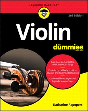 Violin For Dummies - Book + Online Video & Audio Instruction, 3Rd Edition