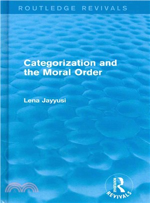 Categorization and the Moral Order