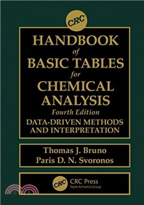 CRC Handbook of Basic Tables for Chemical Analysis：Data-Driven Methods and Interpretation