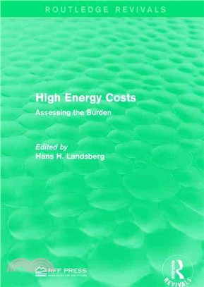 High Energy Costs ─ Assessing the Burden