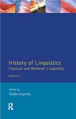 History Of Linguistics Volume Ii: Language & Linguistics