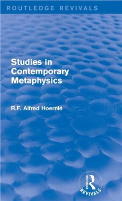 Studies in Contemporary Metaphysics