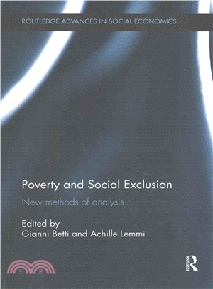 Poverty and Social Exclusion ─ New Methods of Analysis