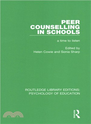 Peer Counselling in Schools ─ A Time to Listen