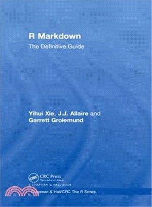 R Markdown ― The Definitive Guide