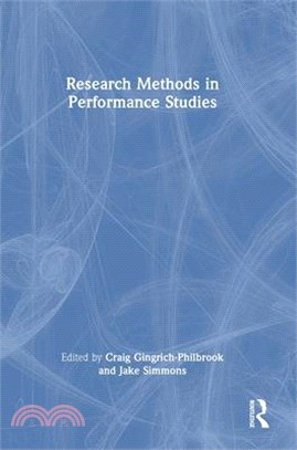 Research Methods in Performance Studies