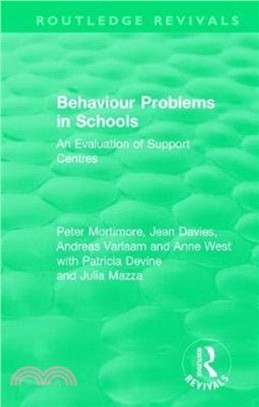 Behaviour Problems in Schools：An Evaluation of Support Centres