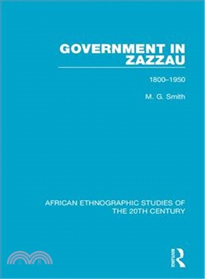 Government in Zazzau ― 1800-1950