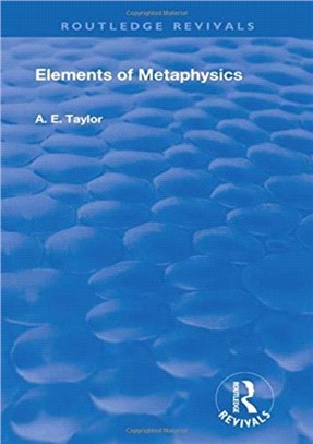 Elements of Metaphysics